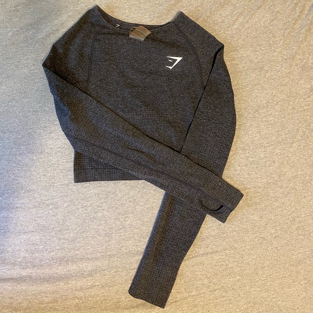 Cropped Gymshark long sleeve